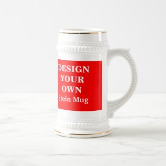 Custom 22 Ounce Ceramic Stein