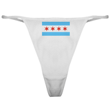 Chicago Flag Womens Thong Underwear