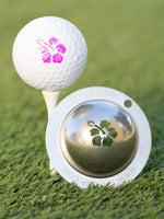 hawaiian flower ball marker