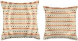 Backgammon Midcentury Modern Patterned Throw Pillow