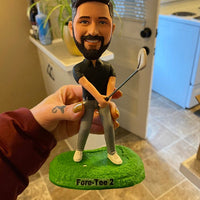 custom golf bobblehead