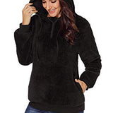 Fuzzy Oversized Womens Hoodie