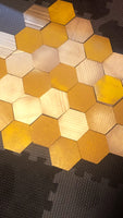 Unfinished Cardboard Hexagons