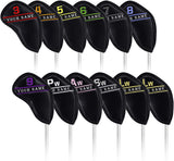 Custom Embroidered Golf Club Covers Set for Irons