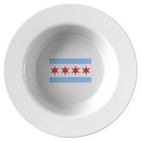 Chicago Flag 8.5 Inch Bowl