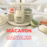 Sweet Macaron Candles