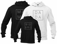 Mama, Dada and Mini Matching Sweatshirt Sets