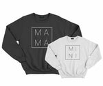Mama, Dada and Mini Matching Sweatshirt Sets