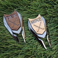 Custom Engraved Golf Ball Divot Tool