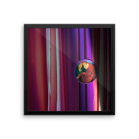 Polly in the Curtain, Framed Poster