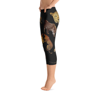 Leopard Capri Leggings