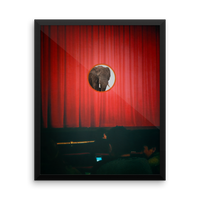 Elephant at the Movies, Framed Poster