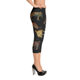 Leopard Capri Leggings