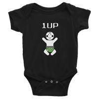 1 Up Video Game Infant Bodysuit