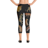 Leopard Capri Leggings