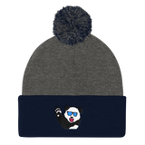 Pandy Pom Pom Knit Cap