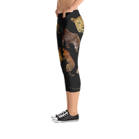 Leopard Capri Leggings