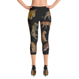 Leopard Capri Leggings