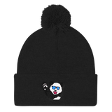 Pandy Pom Pom Knit Cap