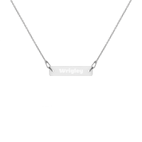 Engraved Nameplate Necklace