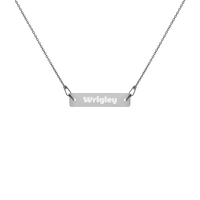 Engraved Nameplate Necklace