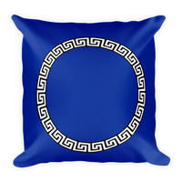 O is for Ouzo Throw Pillow