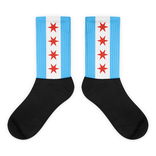 Chicago Flag Tube Socks
