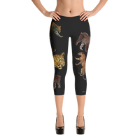 Leopard Capri Leggings