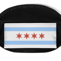 Chicago Flag Fanny Pack