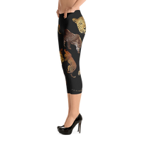 Leopard Capri Leggings