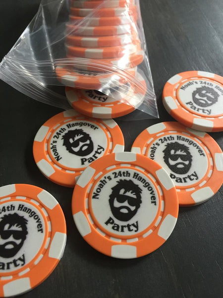 Custom Poker Chips, No Minimum Order
