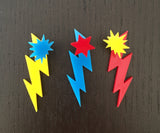 Zig Zag Pow! Individual Pow Earrings