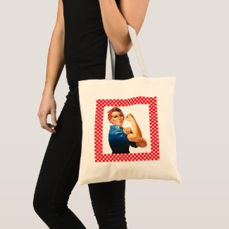 Rosie The Riveter Tote Bag
