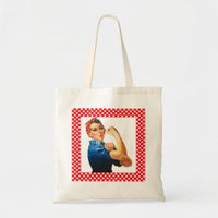Rosie The Riveter Tote Bag
