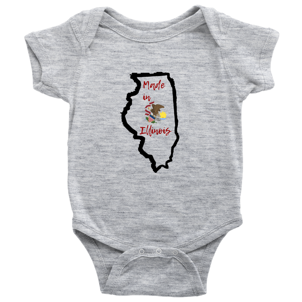 Made in Illinois Infant Onesie