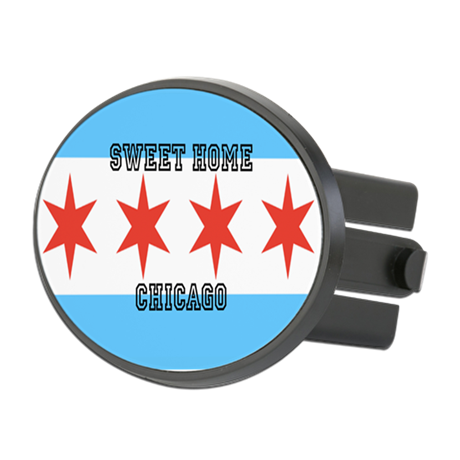 Sweet Home Chicago Trailer Hitch Cover