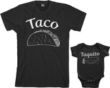 Taco and Taquito Daddy and Me Shirts