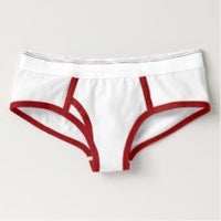 Custom Women's Spandex Briefs, American Apparel