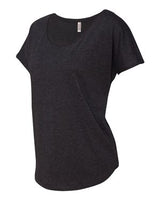 Custom Scoop Neck Dolman Tee, Next Level 6760